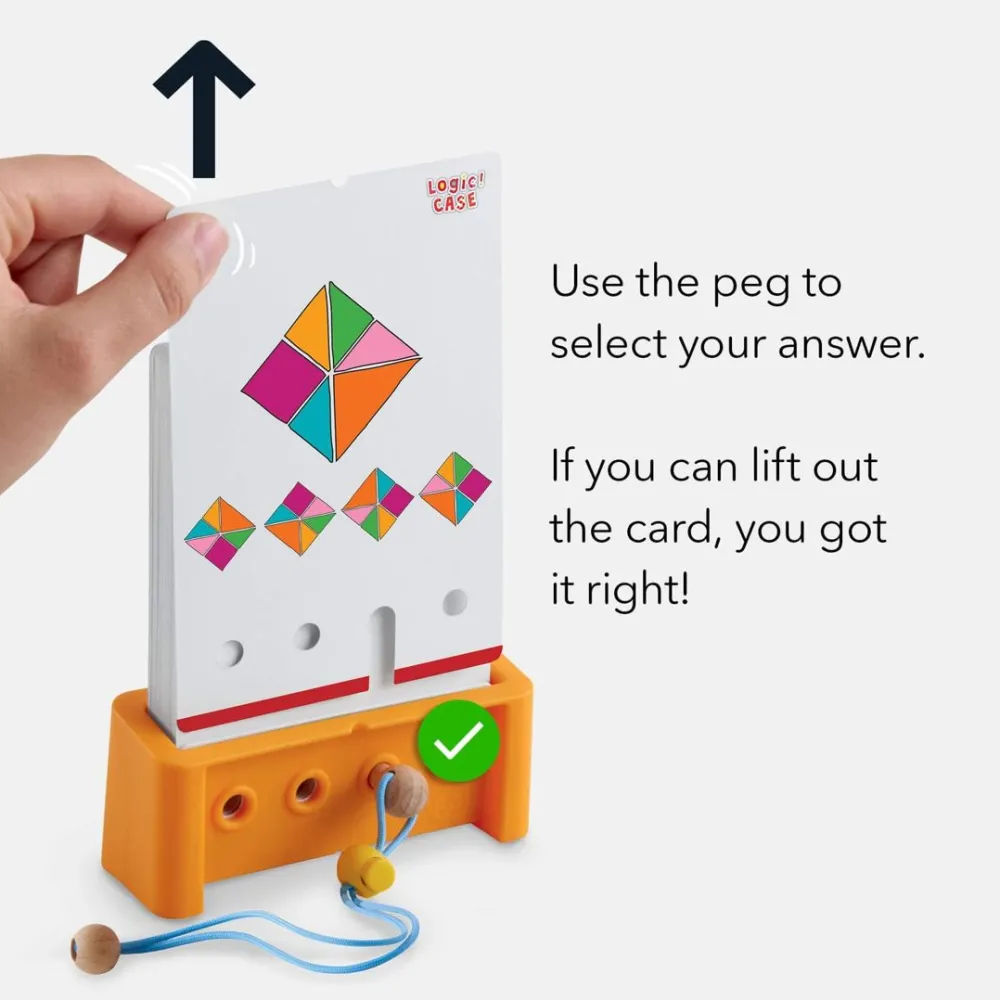 HABA Logic! Case Starter Set 7+< Travel + Magnetic Games
