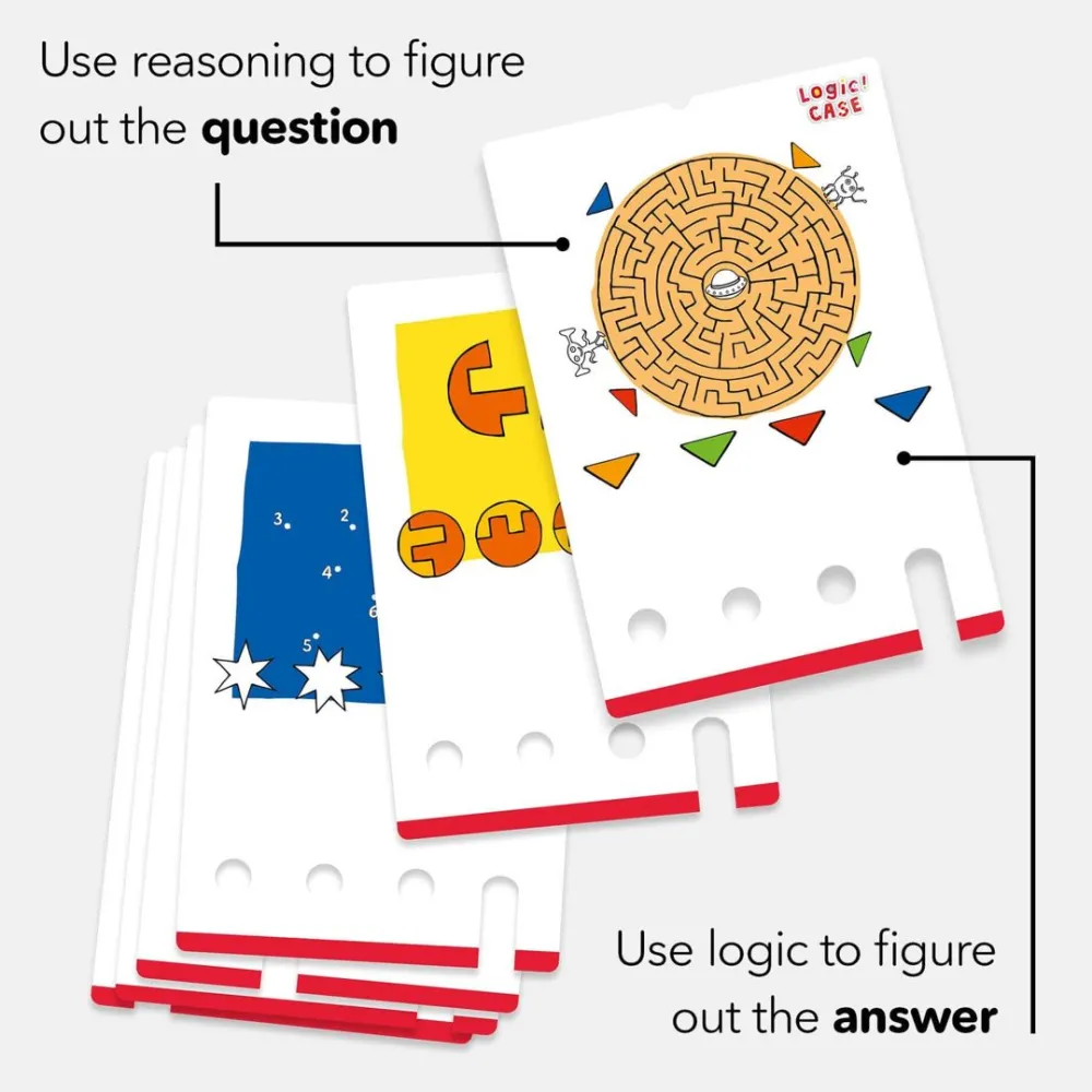 HABA Logic! Case Starter Set 7+< Travel + Magnetic Games