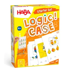 HABA Logic! Case Starter Set 4+< Lacing Toys + Motor Skills