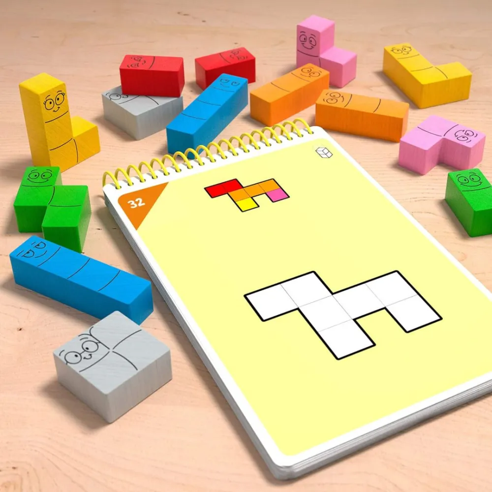 HABA Logic! Games: Happy Worms< Dexterity Games