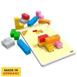 HABA Logic! Games: Happy Worms< Matching + Memory Games