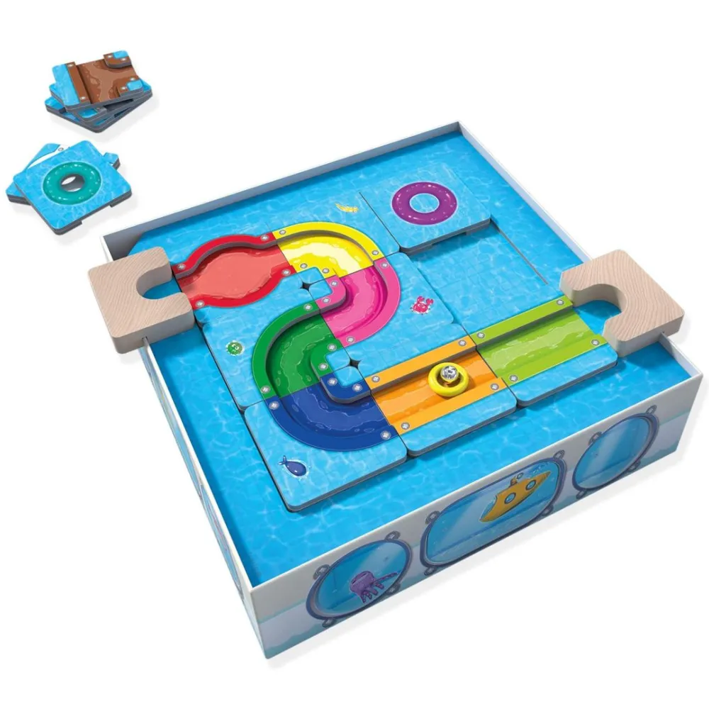 HABA Logic! Games: Splash Labyrinth< Dexterity Games