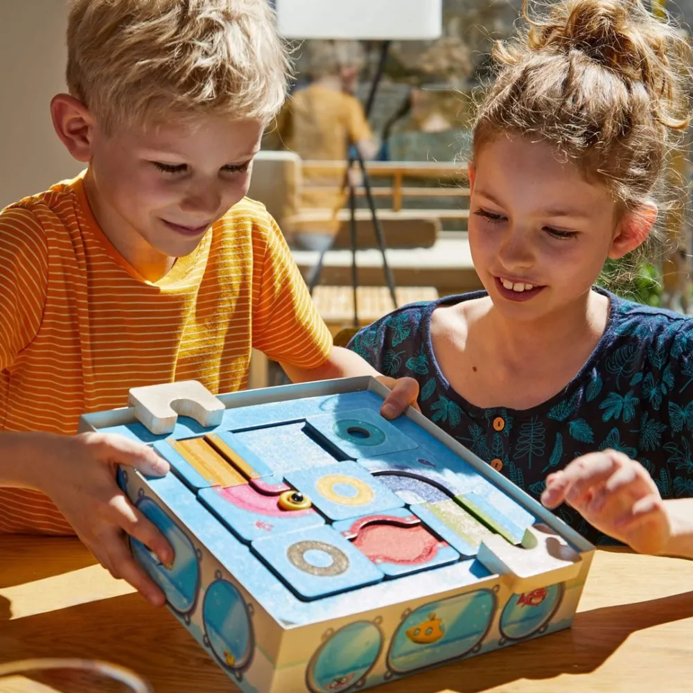 HABA Logic! Games: Splash Labyrinth< Dexterity Games