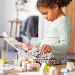 HABA Logical Master Builder Blocks< Shape Sorters + Stacking Toys