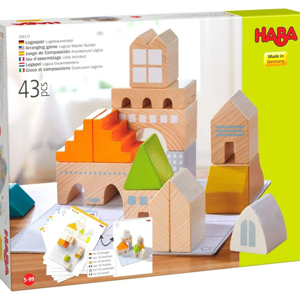 HABA Logical Master Builder Blocks< Puzzles