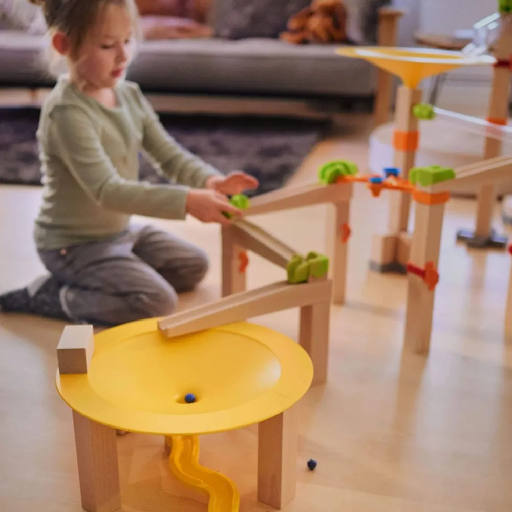 HABA Marble Run Add On - Big Speed Circle< Wooden Marble Runs