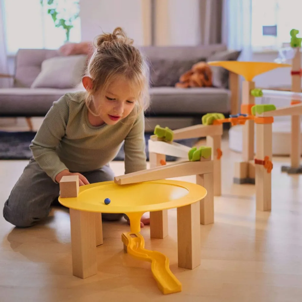 HABA Marble Run Add On - Big Speed Circle< Wooden Marble Runs