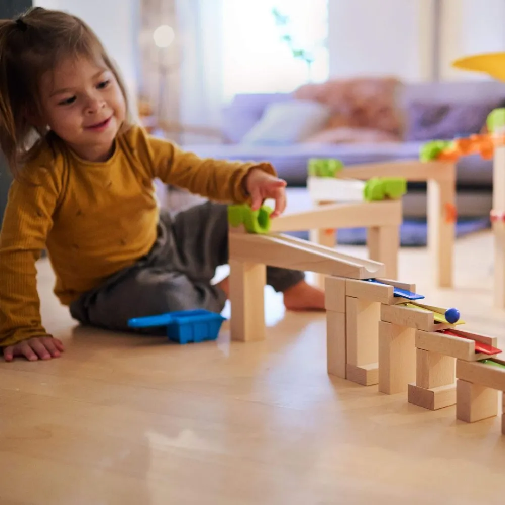 HABA Marble Run Add On - Musical Steps Track< Wooden Marble Runs