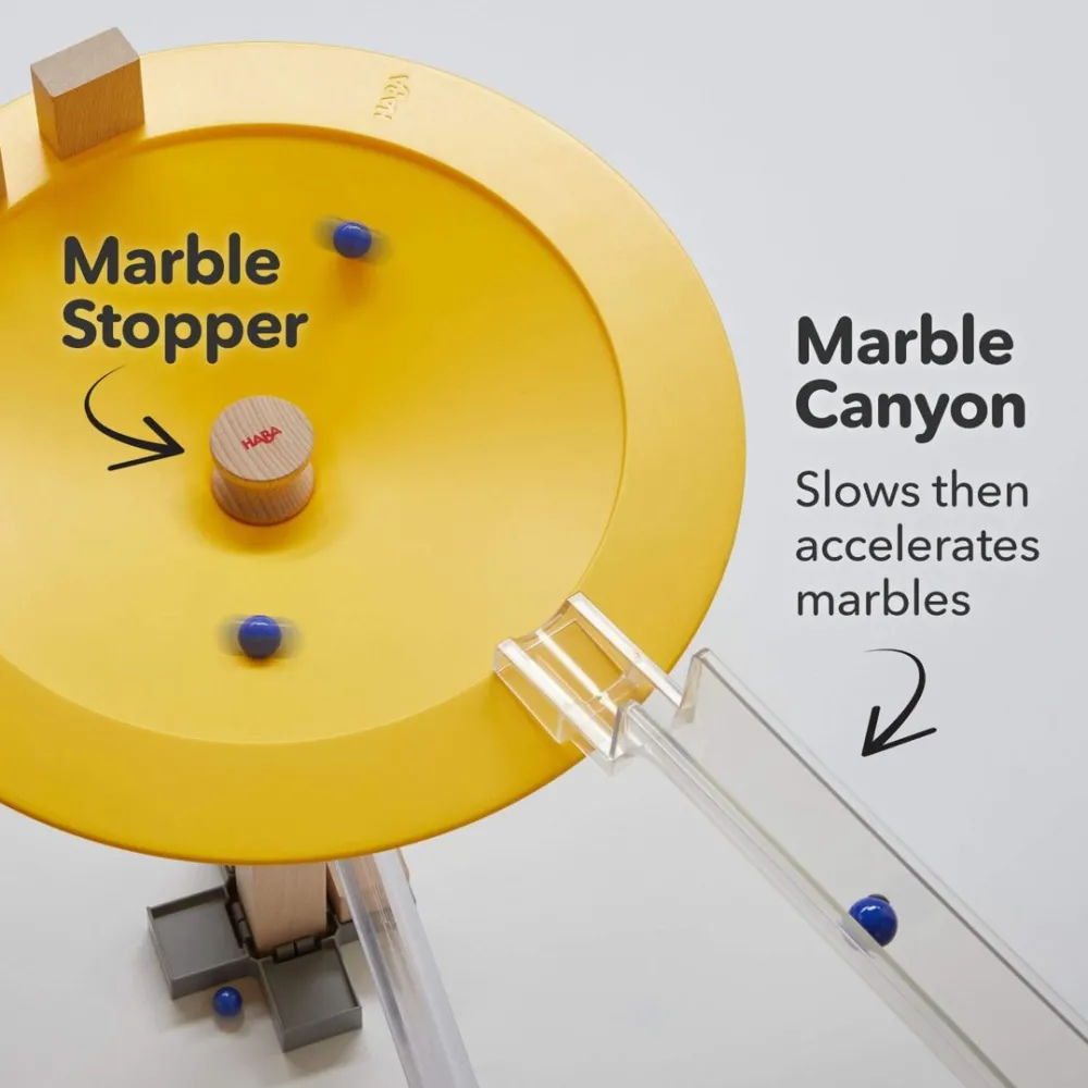 HABA Marble Run Master Construction Set< Wooden Marble Runs