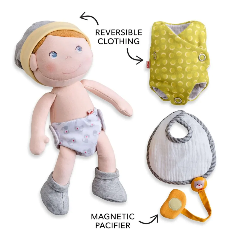 HABA Maxime Baby Doll Essentials Bundle< Plush Dolls