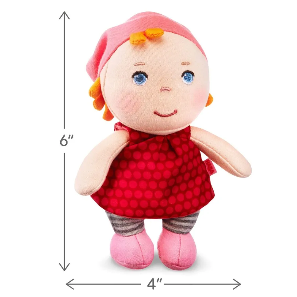 HABA Mini Doll 6" Hertha< Plush Baby Toys