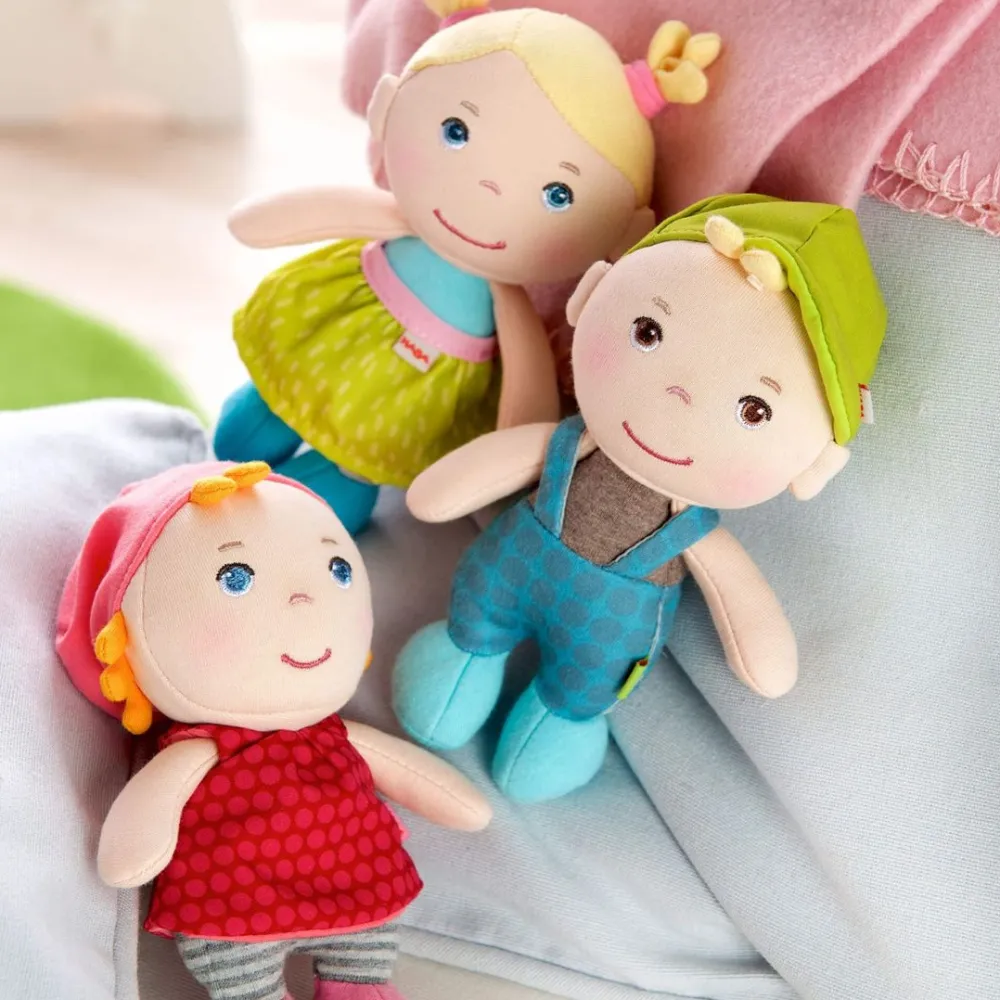 HABA Mini Doll 6" Hertha< Plush Baby Toys
