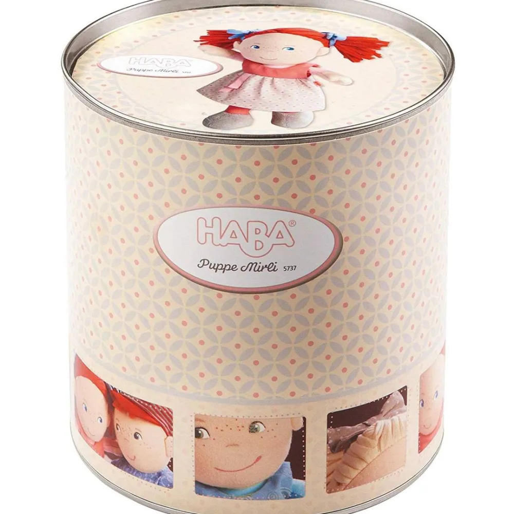 HABA Mirli 8" Soft Baby Doll In Gift Tin< Baby'S First Dolls