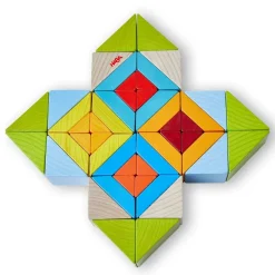 HABA Mosaic 3D Wooden Arranging Game< Wooden Building Blocks