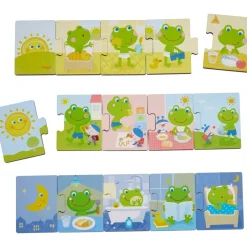 HABA Mr. Froggy'S Day Matching Game< Puzzles