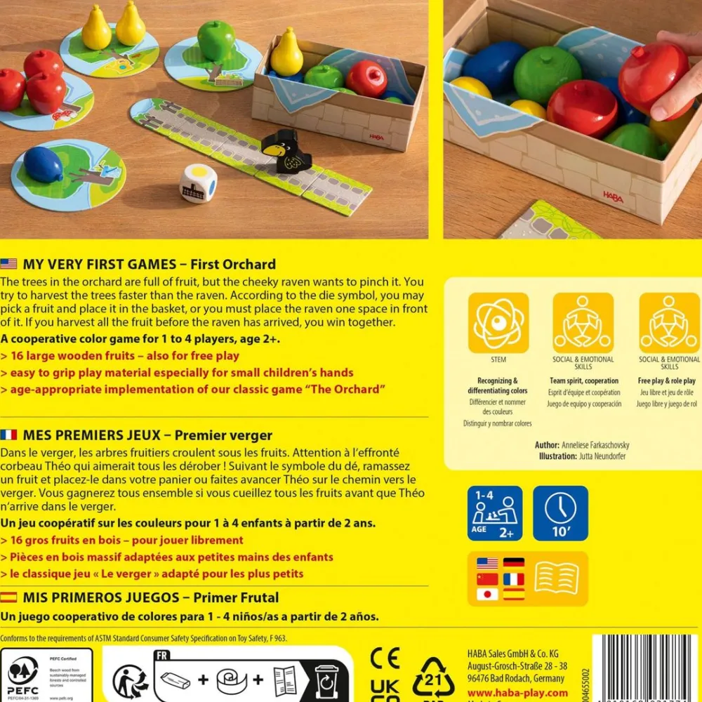 HABA My Very First Games - First Orchard< My Very First Games