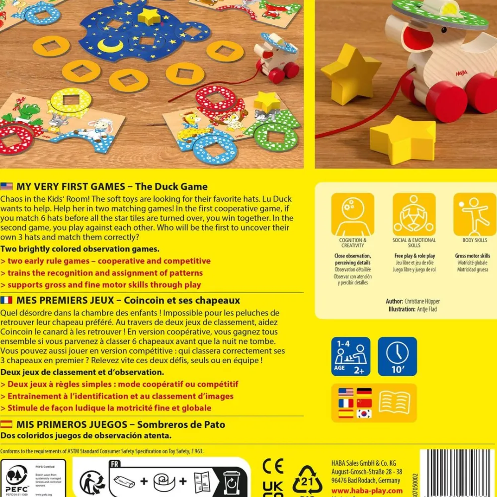 HABA My Very First Games - The Duck Game< Dexterity Games