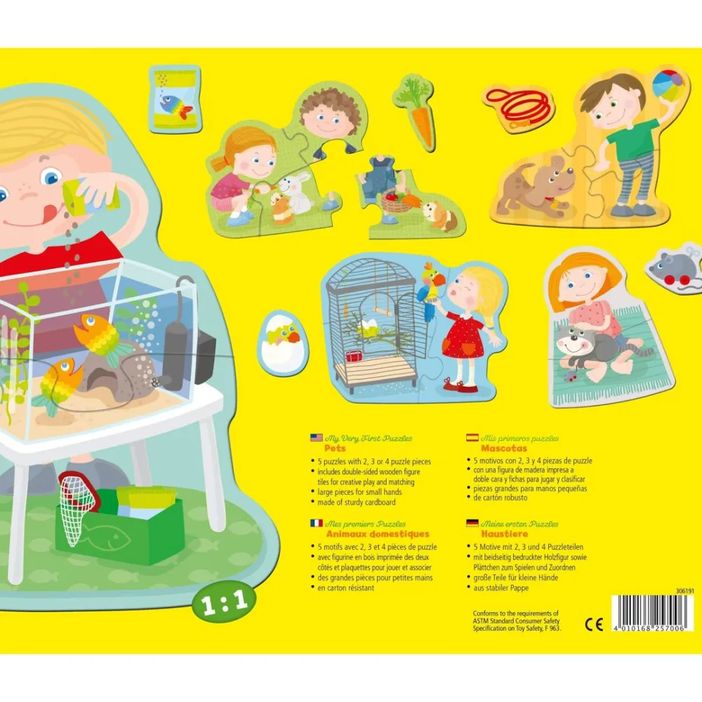 HABA My Very First Puzzles - Pets< Puzzles