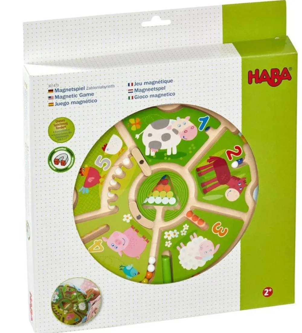HABA Number Maze Magnetic Game< Magnetic Games