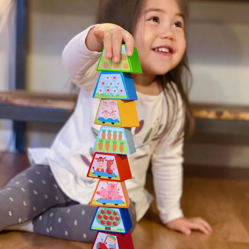 HABA Numbers Farm Wooden Arranging Game< Arranging Games