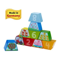 HABA Numbers Farm Wooden Arranging Game< Shape Sorters + Stacking Toys