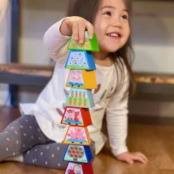 HABA Numbers Farm Wooden Arranging Game< Wooden Stacking Toys & Arranging Games
