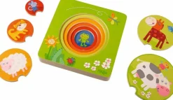 HABA On The Farm 5 Piece Wooden Puzzle< Puzzles
