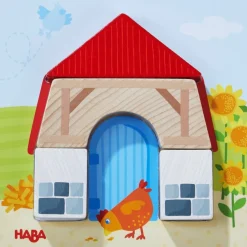 HABA On The Farm Arranging Game< Shape Sorters + Stacking Toys