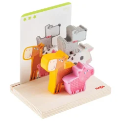HABA On The Farm Stacking Toy< Shape Sorters + Stacking Toys