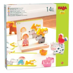 HABA On The Farm Stacking Toy< Shape Sorters + Stacking Toys