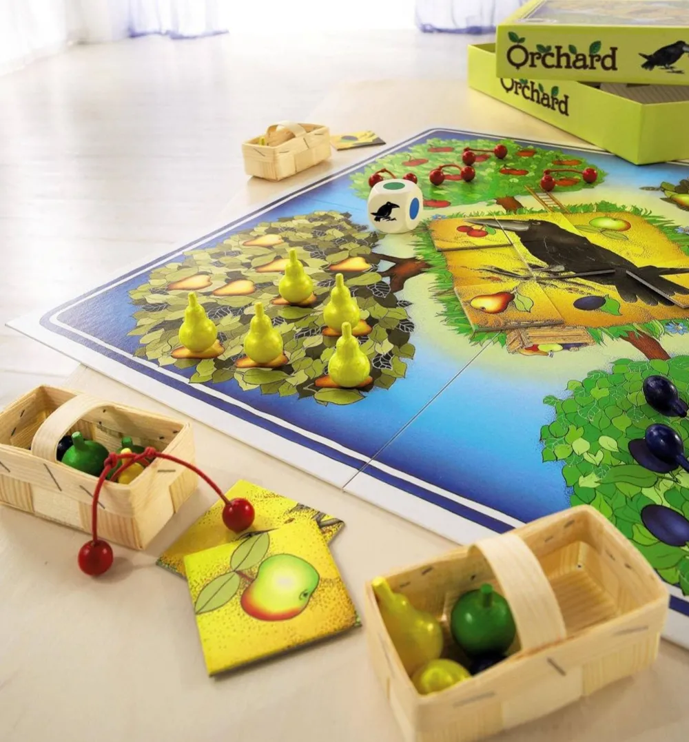 HABA Orchard Cooperative Board Game< Family Games