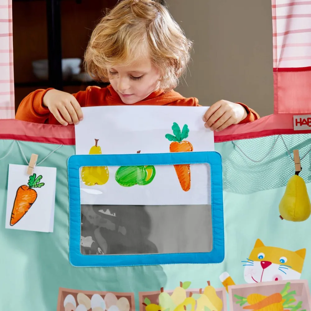 HABA Play Store With Food Bundle< Pretend Play Food