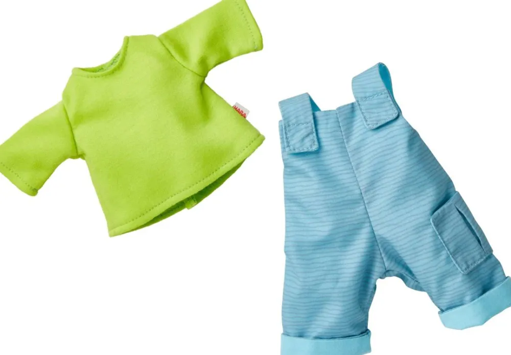HABA Playtime Fun Overalls For 12" Soft Dolls< Doll Clothes + Accessories