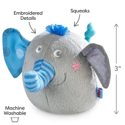 HABA Plush Elephant Duo - Noah & Nellie< Plush Baby Toys