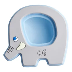 HABA Popping Elephant Silicone Teething Toy< Grasping + Teething Toys