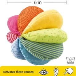 HABA Rainbow Fabric Baby Ball< Plush Baby Toys