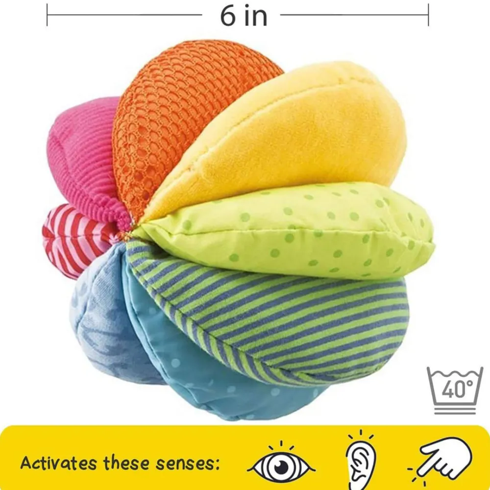 HABA Rainbow Fabric Baby Ball< Plush Baby Toys