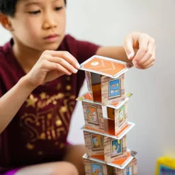 HABA Rhino Hero Stacking Cards Game< Family Games