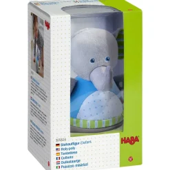 HABA Roly Poly Elephant Wobbling Soft Baby Toy< Plush Baby Toys