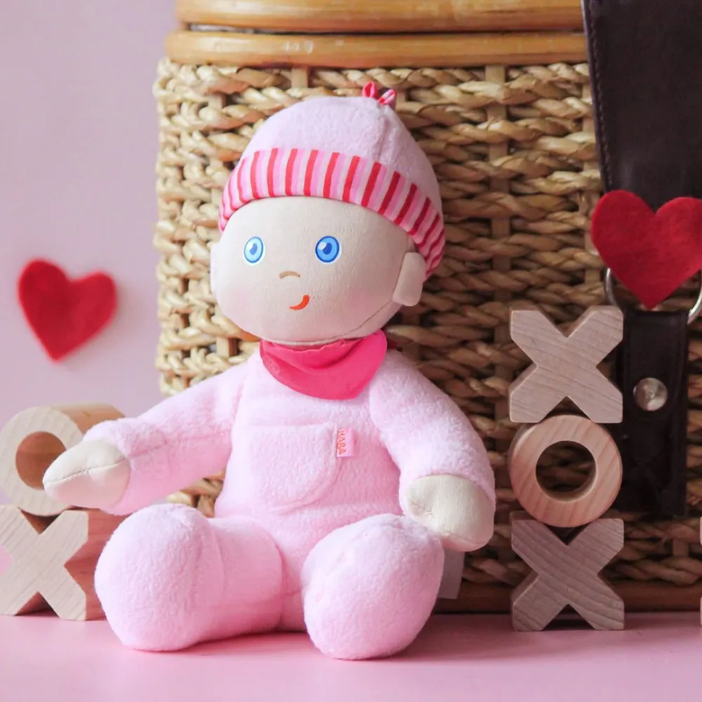HABA Snug Up Doll Luisa 8" First Doll< Plush Baby Toys