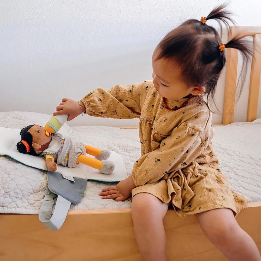 HABA Snug Up Soft Doll Jada< Baby'S First Dolls