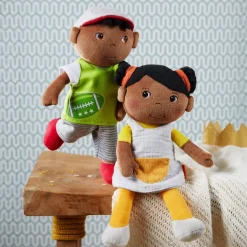 HABA Snug Up Soft Doll Mason< Plush Dolls