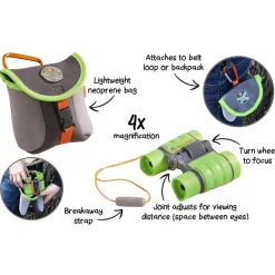 HABA Terra Kids Binoculars With Bag< Beach & Outdoor Toys