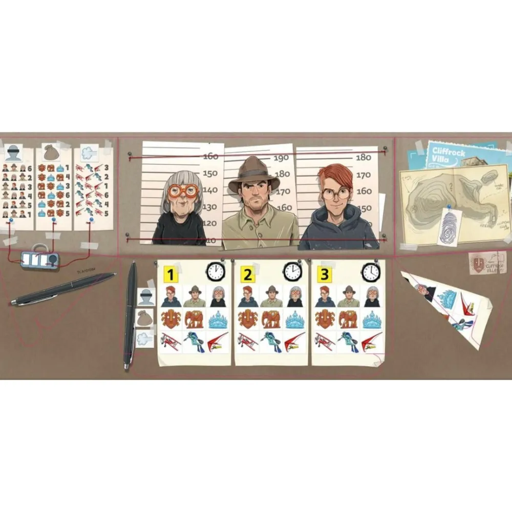 HABA The Key: Theft At Cliffrock Villa< Family Games