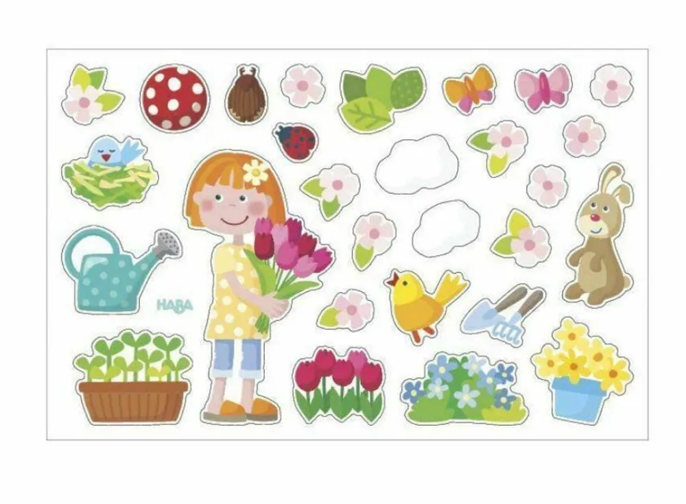 HABA The Seasons Magnetic Game Box< Lacing Toys + Motor Skills