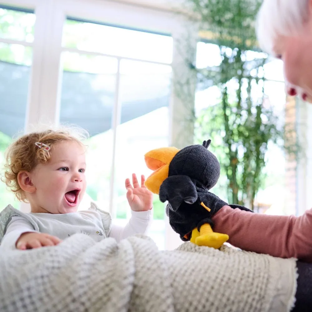 HABA Theo The Raven Glove Puppet< Puppets
