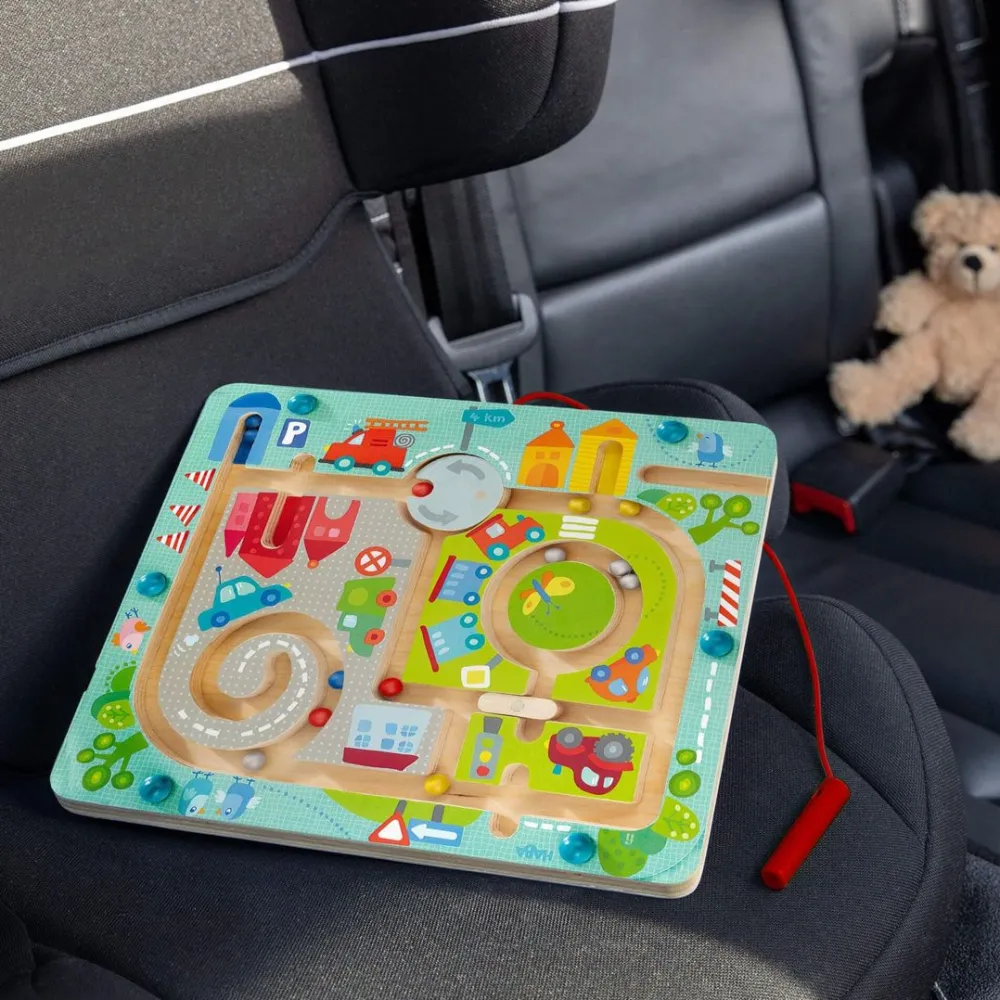 HABA Town Maze Magnetic Puzzle Game< Puzzles