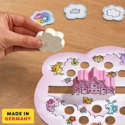 HABA Unicorn Glitterluck - Cloud Stacking Game< Family Games
