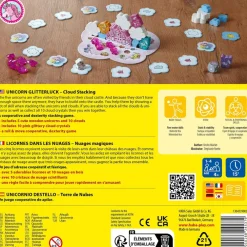 HABA Unicorn Glitterluck - Cloud Stacking Game< Family Games