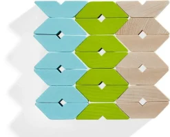 HABA Varius 21 Piece Wooden Building Blocks< Wooden Building Blocks